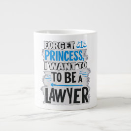 Vergeet prinses, ik wil advocaat worden extra grote beker