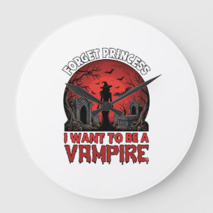 Vergeet Prinses Wil Zyn Vampier Halloween_1 Grote Klok
