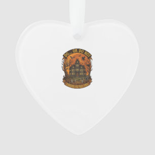 Vergeet Snoep Geef Me Alpaca Halloween Geest W Ornament