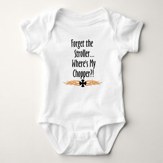 Vergeet Stroller... waar is mijn kapper? Romper (Voorkant)