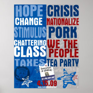 Vergelijk en contrast Poster