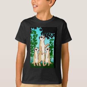 Vergelijk mijn tweeling Meerkats T-shirt