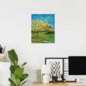 Verger en fleurs par Vincent van Gogh Affiche (Bureau à domicile)