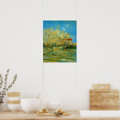 Verger en fleurs par Vincent van Gogh Affiche (Cuisine)