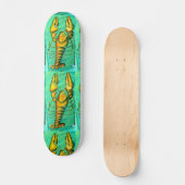 Vergers on green skateboard (Recto)