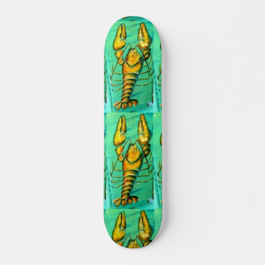 Vergers on green skateboard (Devant)