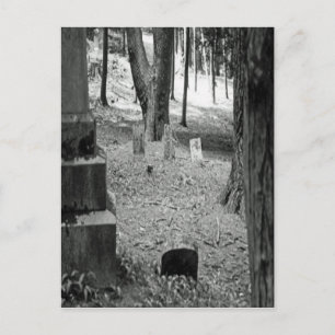 vergeten grave briefkaart