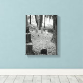 vergeten grave canvas afdruk (Insitu (Houten vloer))