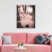 vergeten grave canvas afdruk (Insitu (Woonkamer))