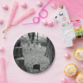 vergeten grave papieren bordje (Feest)