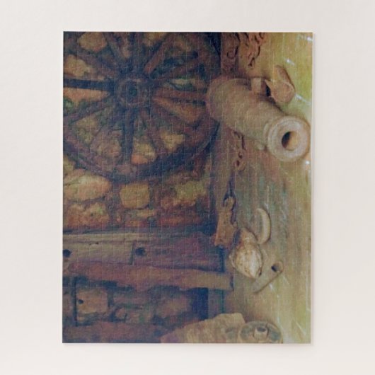 Vergeten kanon in de schaduw legpuzzel (Verticaal)