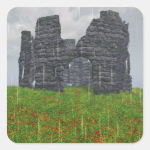 vergeten Strife-stickers Vierkante Sticker