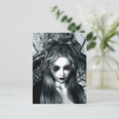 vergeten Tempest Gothic Briefkaart (Staand voorkant)