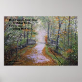 VERGETEN UW TIJD NIET OM HET LOTHBRAK POSTER TERUG (Voorkant)