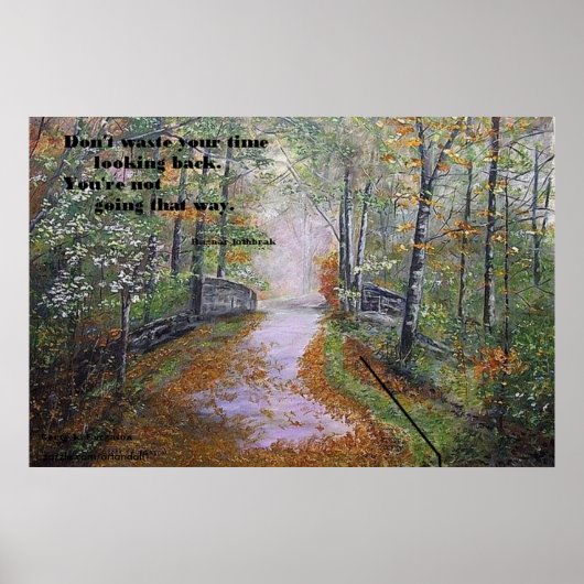 VERGETEN UW TIJD NIET OM HET LOTHBRAK POSTER TERUG (Voorkant)