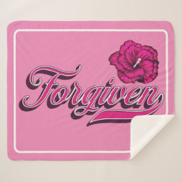 Vergeven Hibiscus Sherpa Blanket Deken