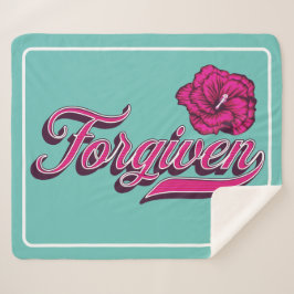 Vergeven Hibiscus Sherpa Blanket Deken