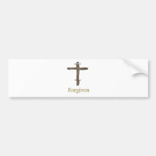 Vergeven kruis bumpersticker