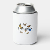 Vergeven - Mooie vlinder - Insecten Blikjeskoeler (Blikje Achterkant)