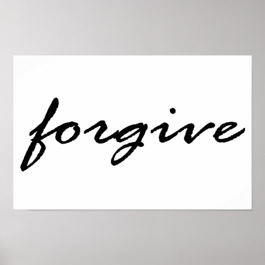 Vergeven Poster (Voorkant)