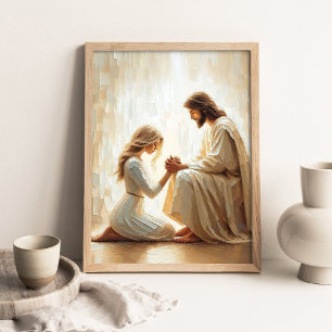 Vergeven worden, Christelijke Schildering, Jezus e Poster