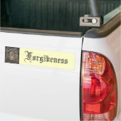 vergeving bumpersticker (Op Truck)