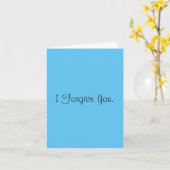 Vergeving, Christelijk Kaart (Gele Bloem)