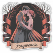 Vergeving Fantasy Romance Graphic Sticker (Voorkant)