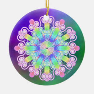 Vergeving/zachtjes Keramisch Ornament