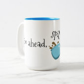 Vergif de thee Mok - Perfect Gift! (Voorkant links)