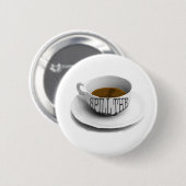 Vergif het thea sis ronde button 5,7 cm (Voorkant /achterkant)
