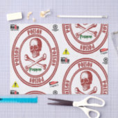 Vergif van decoratief tissuepapier (Craft)