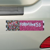 Vergiffenis Bumpersticker (Op auto)