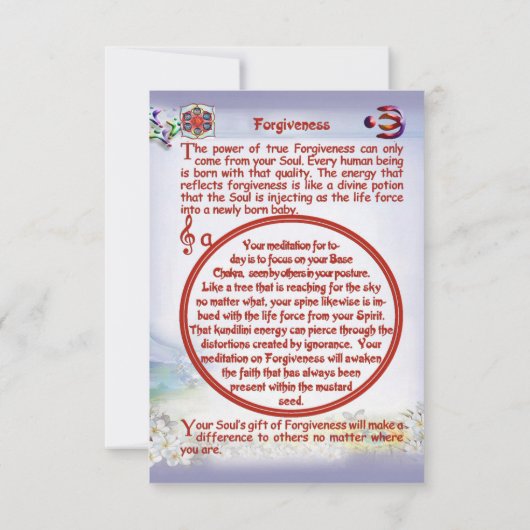 Vergiffskaart RSVP Kaartje (Achterkant)