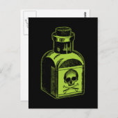 Vergiftesflacon Briefkaart (Voorkant / Achterkant)