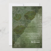 Vergiftiging Halloween Gothic Bedankkaart (Achterkant)