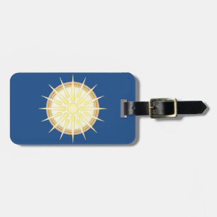 Vergina Sun Bagagelabel
