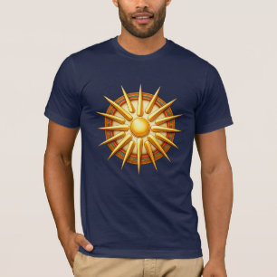 Vergina Zonnesymbool – Oud Macedonisch Symbool T-shirt