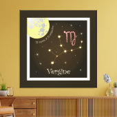 Vergine 23 agosto al 23 settembre Leinwand Canvas Afdruk (Insitu (Woonkamer))