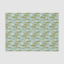 verglades alligators tissuepapier