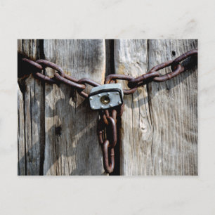 Vergrendeld Briefkaart