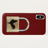 Vergrendeld in chassis Case-Mate iPhone case (Achterkant (horizontaal))