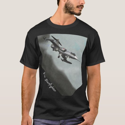 Vergrendelde F-104-strijder T-shirt (Voorkant)