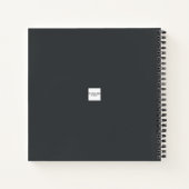 Vergrendelde keuzerondje voor schets notitieboek (Achterkant)