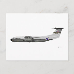 Vergrendelde starter C-141A Briefkaart