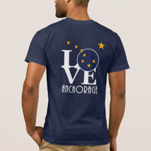 VERGRENDELEN Alaska (achterafdruk) T-shirt