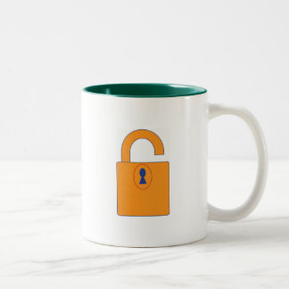 Vergrendelen Tweekleurige Koffiemok