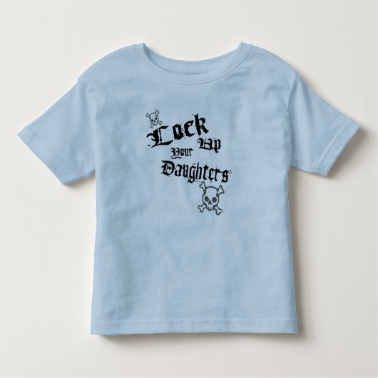 Vergrendelen van je dochters K Kinder Shirts (Voorkant)