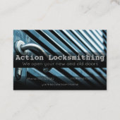 Vergrendeling en veilig visitekaartje vergrendelen (Achterkant)