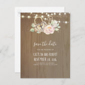  vergrendelingssleutel De datum opslaan Aankondigingskaart (Voorkant / Achterkant)